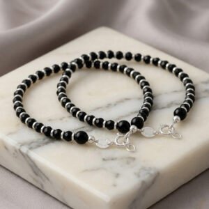 Pure silver baby nazariya bracelet in 92.5 silver