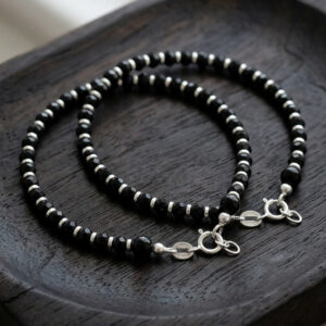 Pure silver baby nazariya bracelet in 92.5 silver