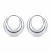Sterling Silver Hoops Bali Earrings for Boys and Men – One Pair by Parnika Jewels