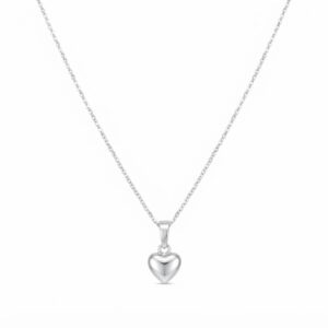 925 Sterling Silver Heart Necklace