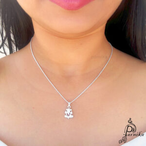 Ganesha Silver Necklace