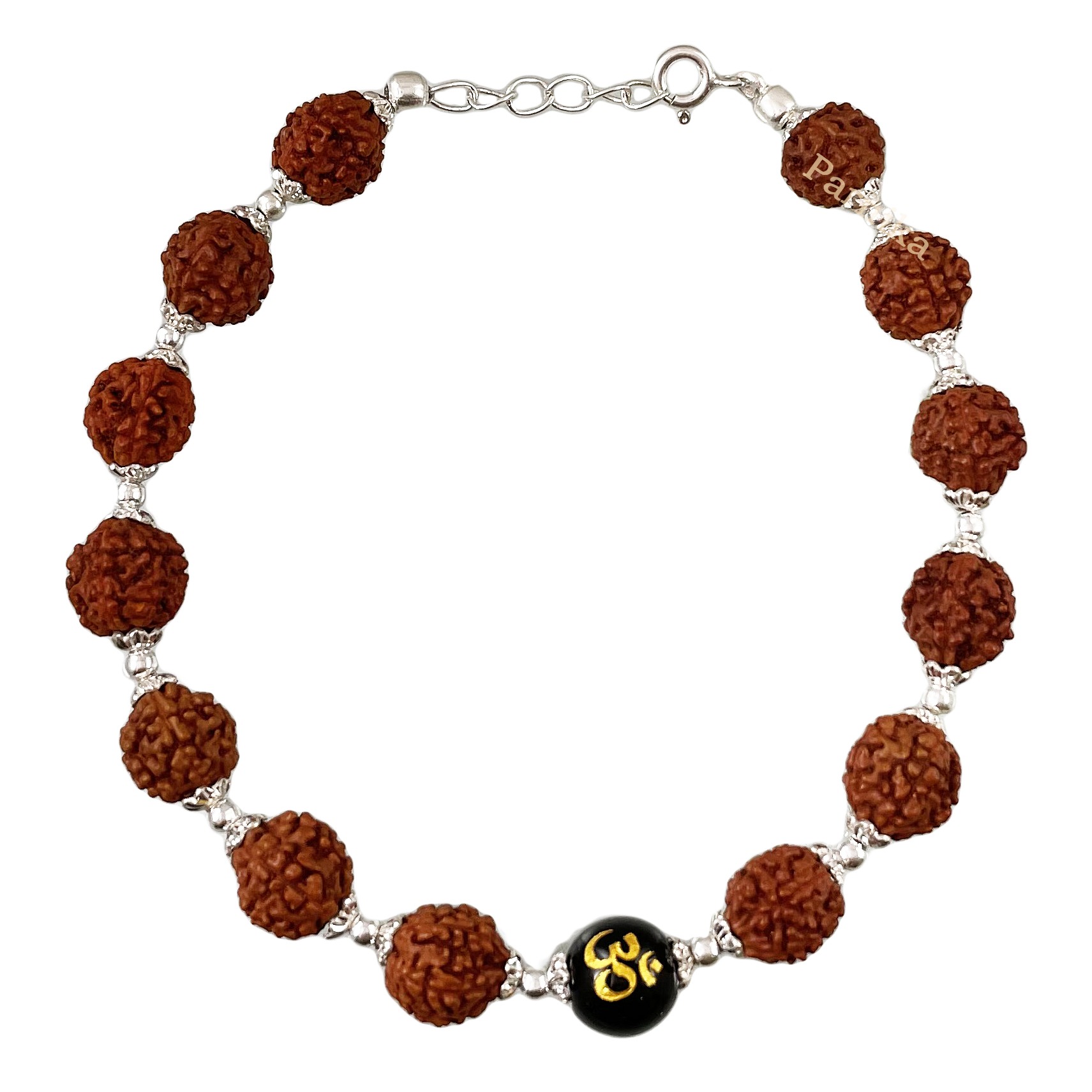 Rudraksha pure silver bracelet for men and boys Rudraksha pure silver bracelet for men and boys
