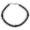 925 Evil Eye Charm Silver Nazariya Bracelet for Girls and Women in Pure 92.5 Sterling Silver