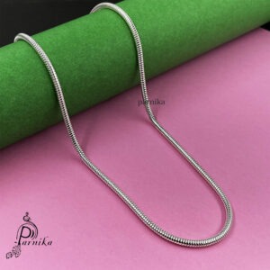 Unisex Round Snake Chain