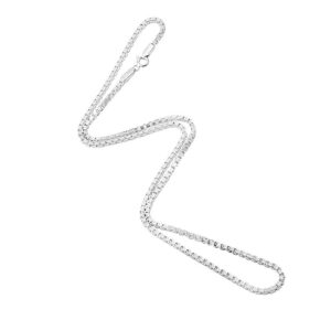 20inchs pure silver chain
