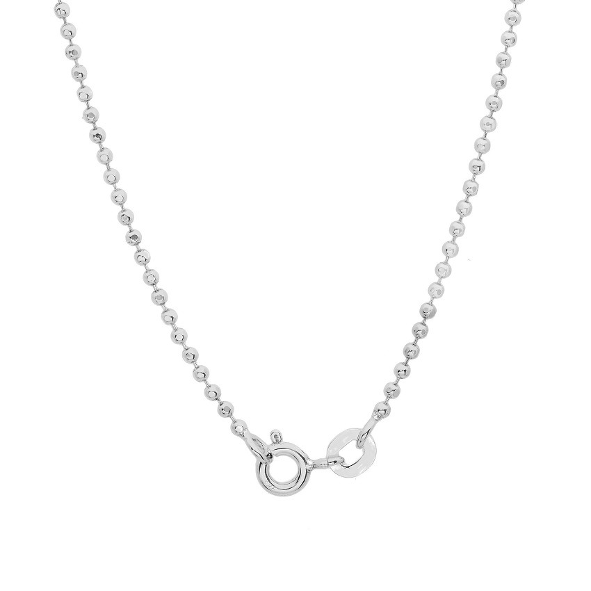 Pure silver chain ball design in 1.5mm Pure silver chain ball design in 1.5mm