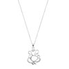 Ganesh ji in pure silver pendant