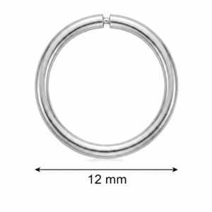 Round kada in silver