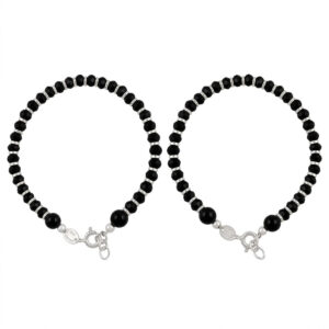Pure silver baby nazariya bracelet in 92.5 silver