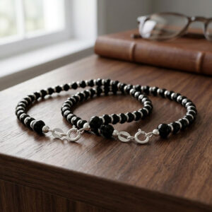 Pure silver baby nazariya bracelet in 92.5 silver