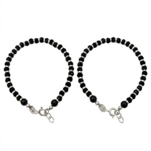 Pure silver baby nazariya bracelet in 92.5 silver