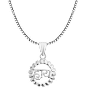 Silver hai for babies in pure silver