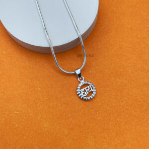 Silver hai for babies in pure silver