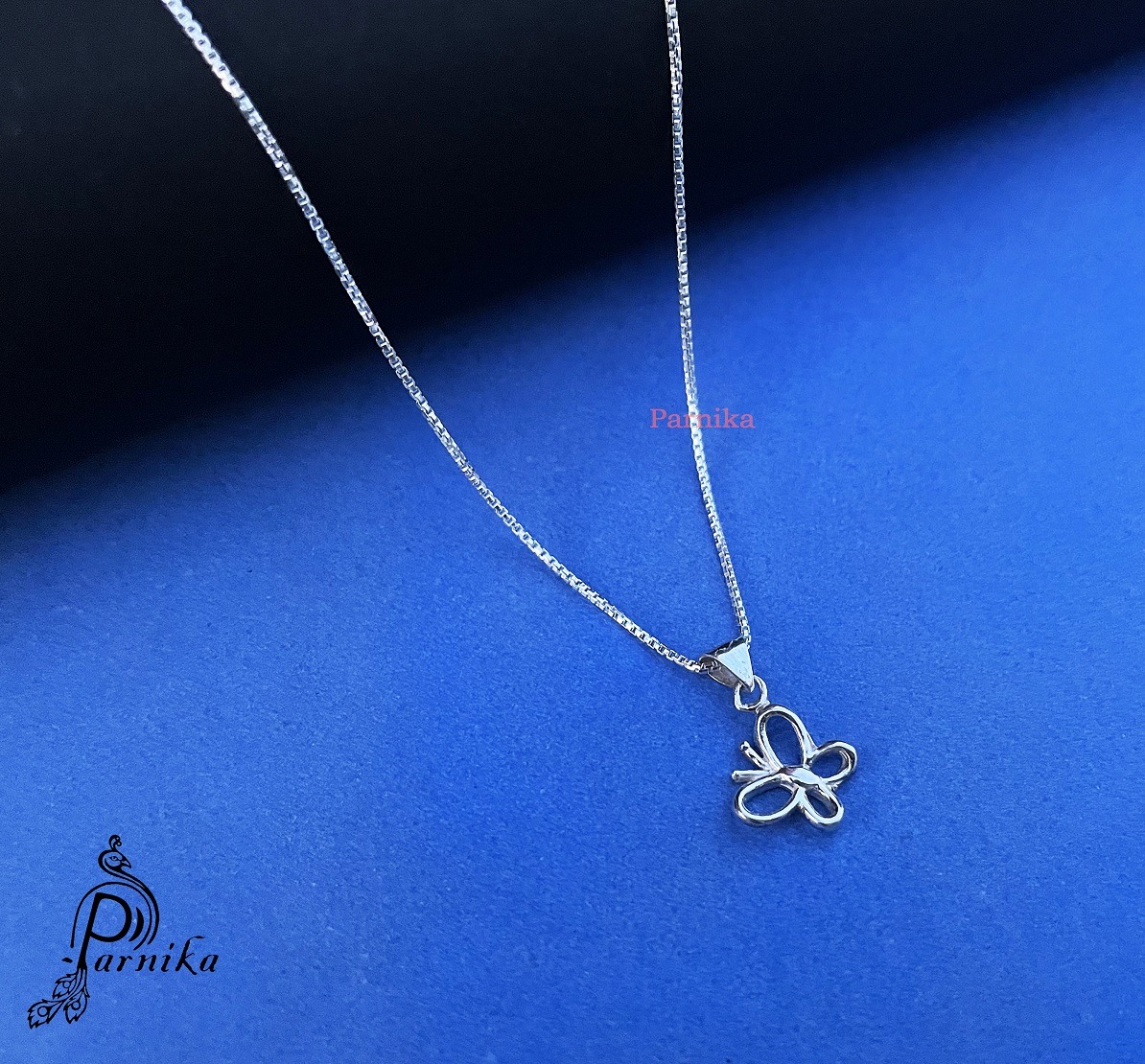 Butterfly pendent in pure silver for girls and women Butterfly pendent in pure silver for girls and women