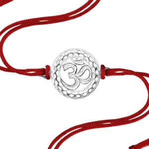 Round Om Thread Rakhi