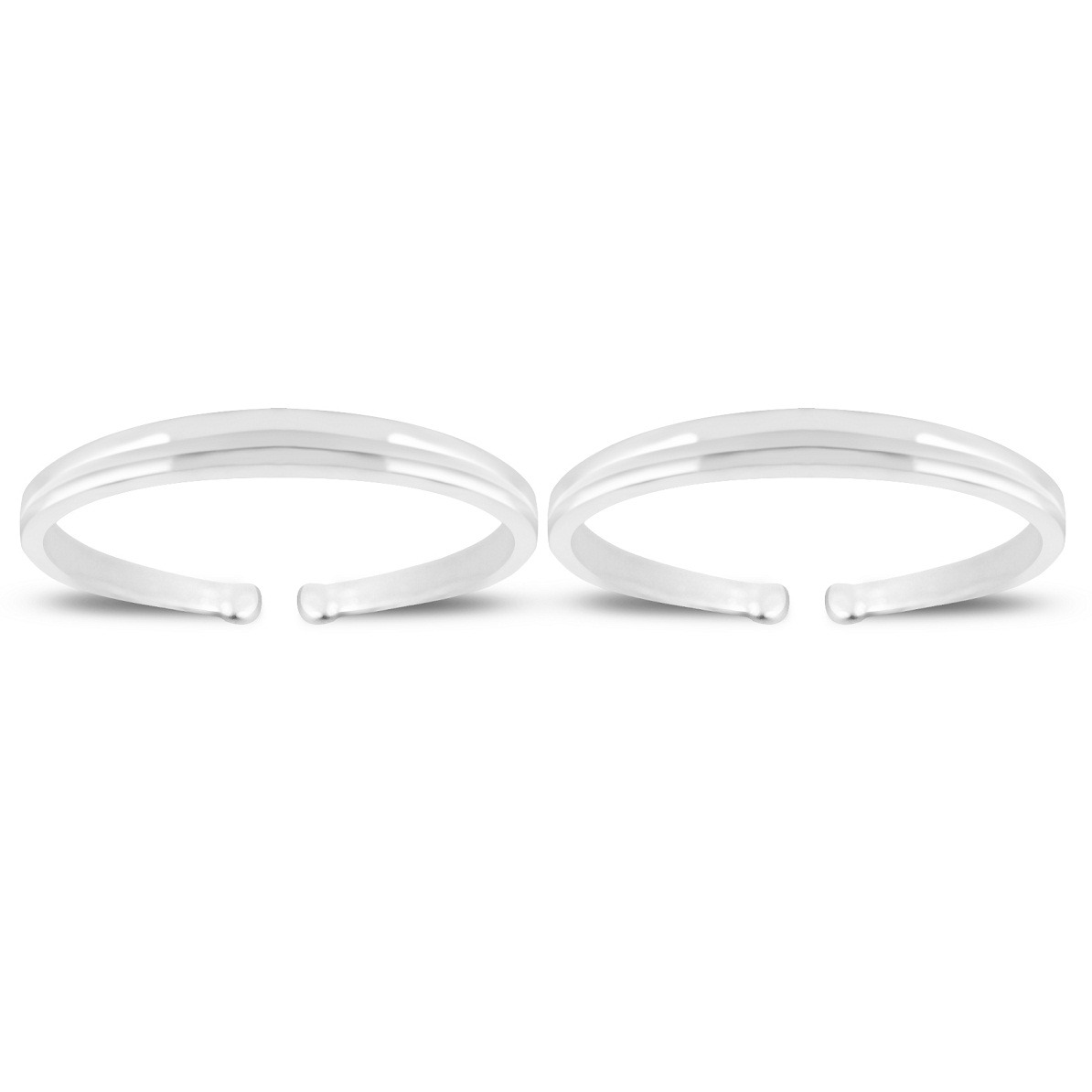 Plain silver toe ring Plain silver toe ring