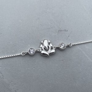 CZ Ganesha Rakhi Bracelet