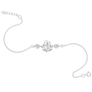 CZ Ganesha Rakhi Bracelet