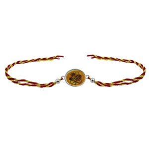 Om namah shivay silver rakhi - 92.5 pure certified silver
