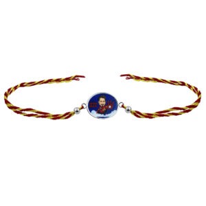 Iron man silver rakhi - 92.5 pure certified silver rakhi for raksha bandhan