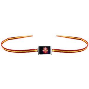 Pure silver ganesh rakhi buy online