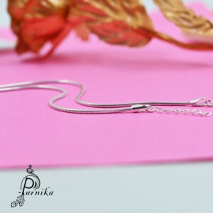 Snake Plain Chain Payal