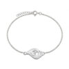 Om on the Shankh Rakhi Bracelet