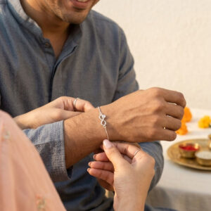 Infinity Bro Rakhi Bracelet