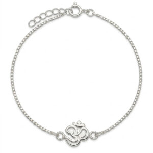 Cutwork Om Rakhi Bracelet