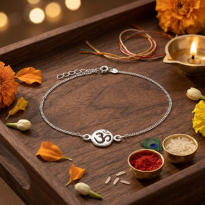Small Om Rakhi Bracelet