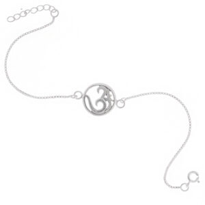 Designer Om Rakhi Bracelet