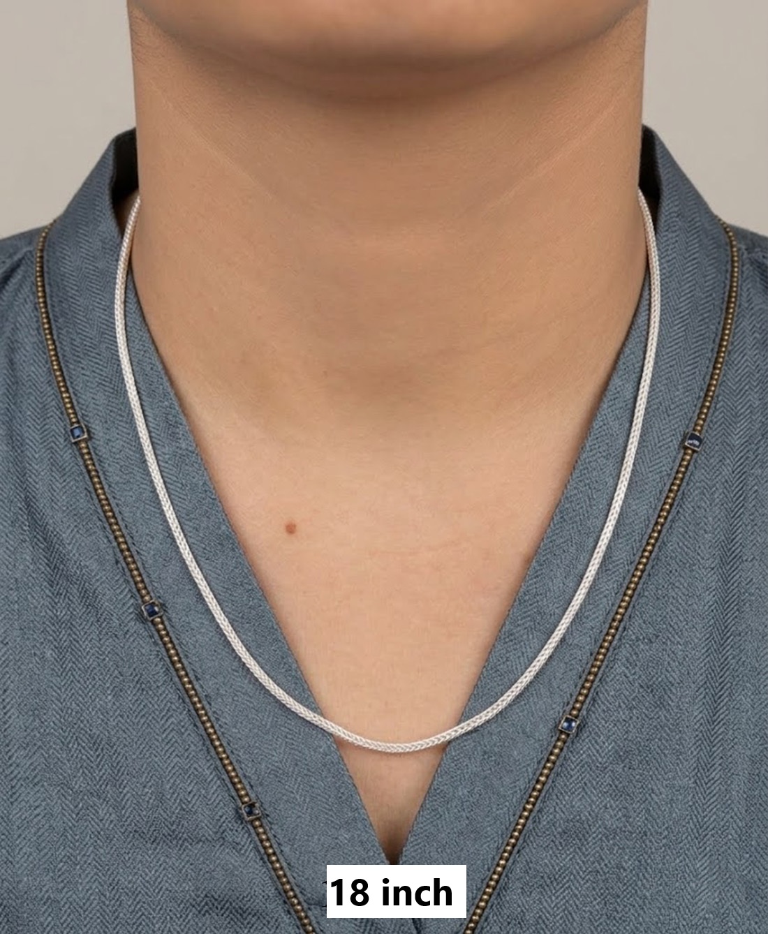 MJCH0063.18 Unisex fox chain for men and women