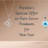 Pure silver pendant