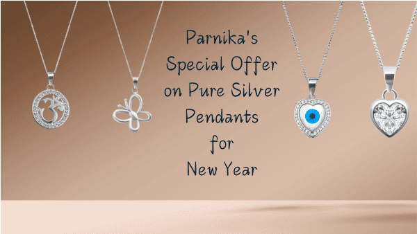 Pure silver pendant
