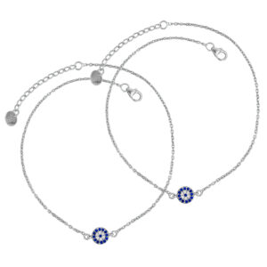 Dainty Evil Eye Charm Anklet