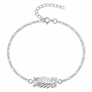 Mor Pankh Rakhi Bracelet