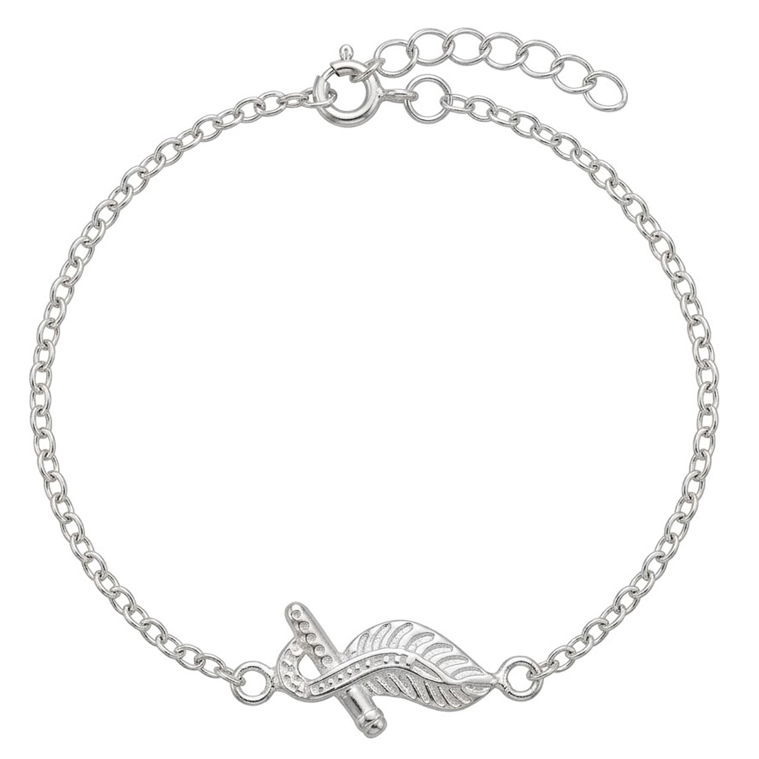 261 Flute with Mor Pankh Rakhi Bracelet in 925 Silver