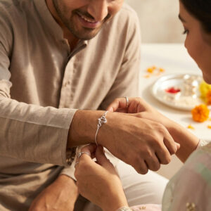 Ganesh ji Rakhi Bracelet