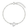 Ganesh Ji Rakhi Bracelet in Silver by Parnika Jewels for Raksha Bandhan