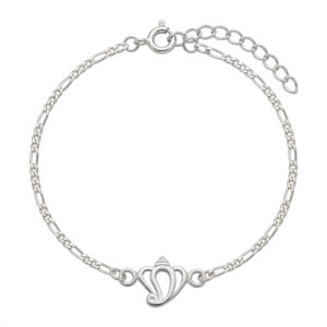 Ganesh Ji Rakhi Bracelet in Silver by Parnika Jewels for Raksha Bandhan