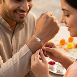 Trishul Damru Rakhi Bracelet