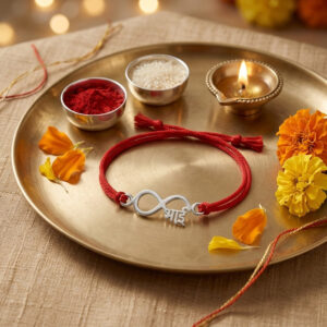 Infinity Bhai Rakhi in Cotton Thread