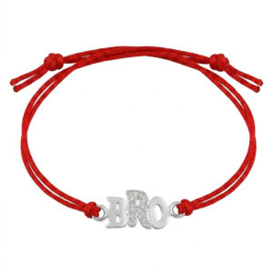 CZ Bro Rakhi in Cotton Thread
