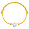 Ganesh ji Thread Rakhi in Silver by Parnika Jewels