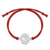 Designer Om Thread Rakhi in Silver by Parnika Jewels