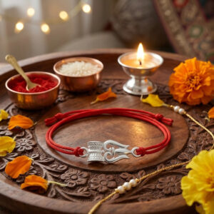 Trishul Damru Thread Rakhi