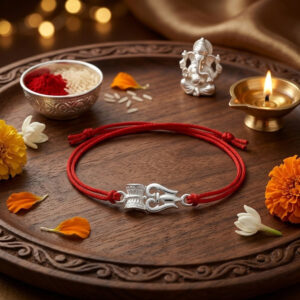 Trishul Damru Thread Rakhi