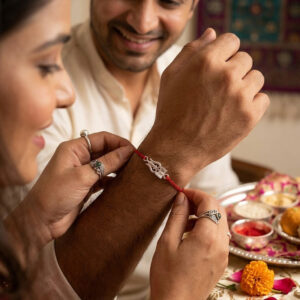 Trishul Damru Thread Rakhi