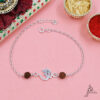 Om Rudraksh Rakhi Bracelet