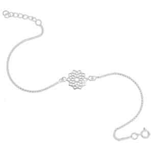 silver rakhi bracelet